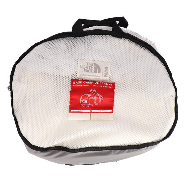 THE NORTH FACE ノースフェイス バックパック BASE CAMP DUFFEL M ベースキャンプ ダッフル 71L ホワイトデューン×ホワイト
