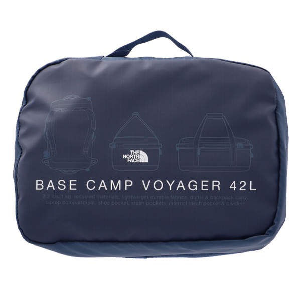 THE NORTH FACE ノースフェイス バックパック BASE CAMP VOYAGER DUFFEL ベースキャンプ ボイジャー ダッフル 42L シェイディブルー×サミットネイビー