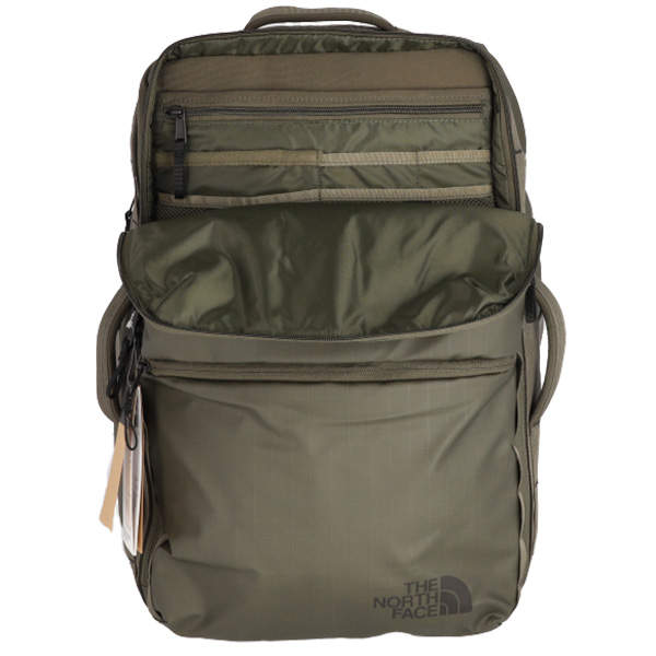 THE NORTH FACE ノースフェイス バックパック BASE CAMP VOYAGER TRAVEL PACK ベースキャンプ ボイジャー トラベルパック 35L ニュートープグリーン×ブラック