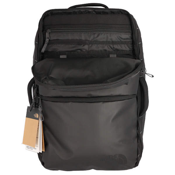THE NORTH FACE ノースフェイス バックパック BASE CAMP VOYAGER TRAVEL PACK ベースキャンプ ボイジャー トラベルパック 35L ブラック×アスファルトグレー