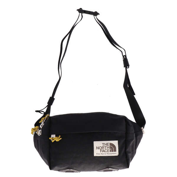 THE NORTH FACE ノースフェイス ボディバッグ BERKELEY LUMBAR バークレー ランバー ヒップパック 4L ブラック×ミネラルゴールド