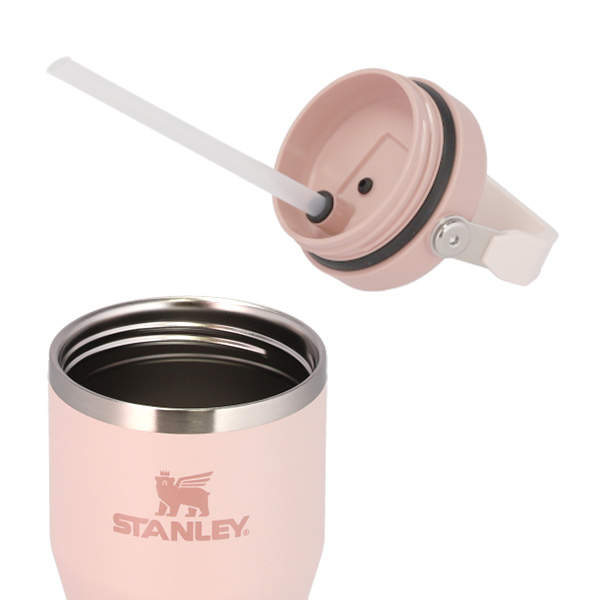 STANLEY スタンレー IceFlow Flip Straw Tumbler アイスフロー フリップストロー 真空タンブラー ローズクオーツ 0.6L 20oz