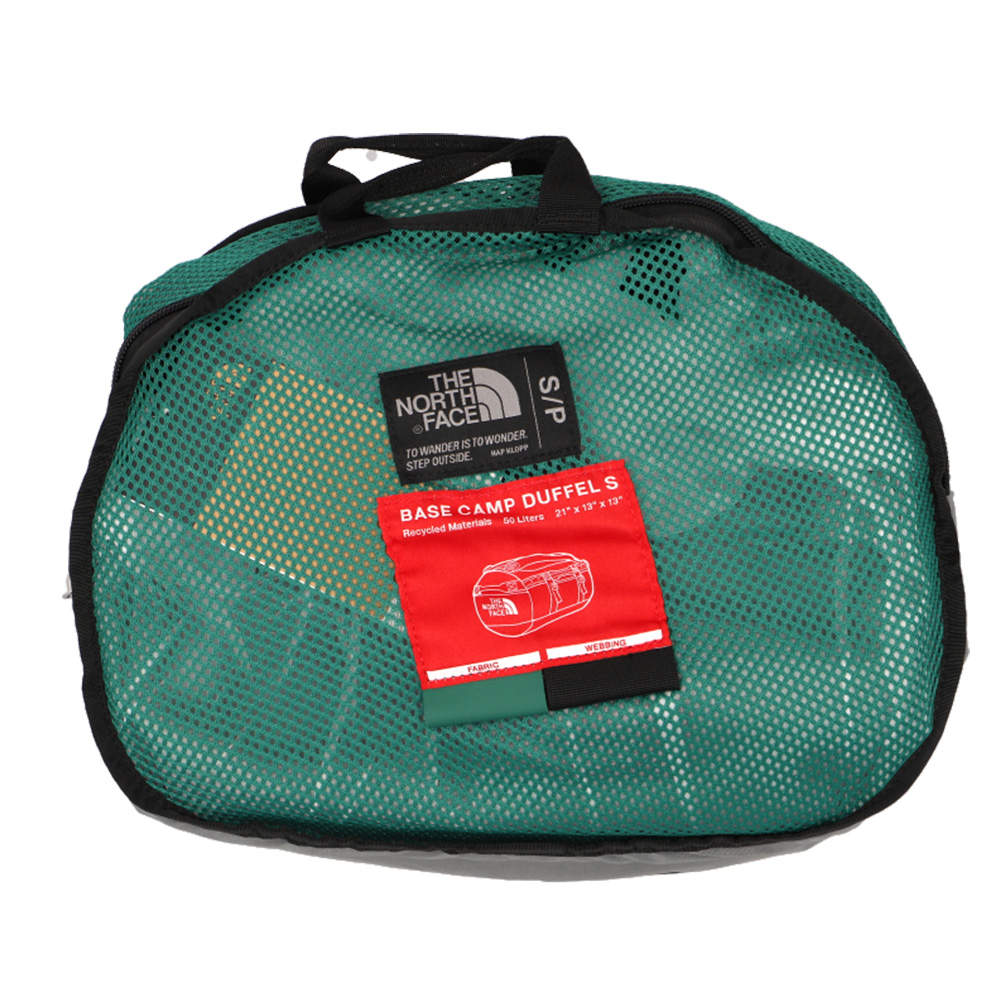 THE NORTH FACE ノースフェイス バックパック BASE CAMP DUFFEL S ベースキャンプ ダッフル 50L エバーグリーン ブラック