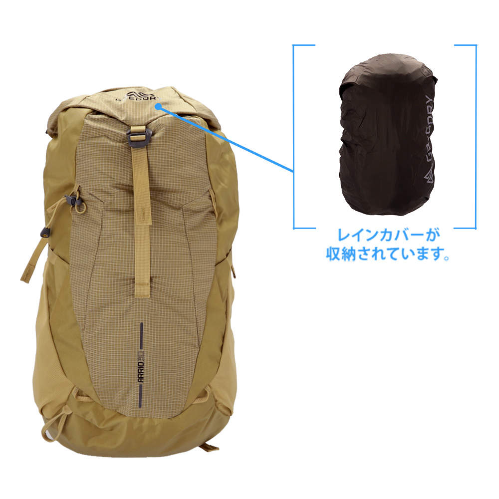 GREGORY グレゴリー バックパック ARRIO アリオ 30 30L アンバーヘイズ 157886A791