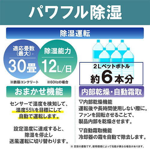 アイリスオーヤマ 衣類乾燥除湿機 コンプレッサー式 12L/日 ホワイト IJC-M120-W