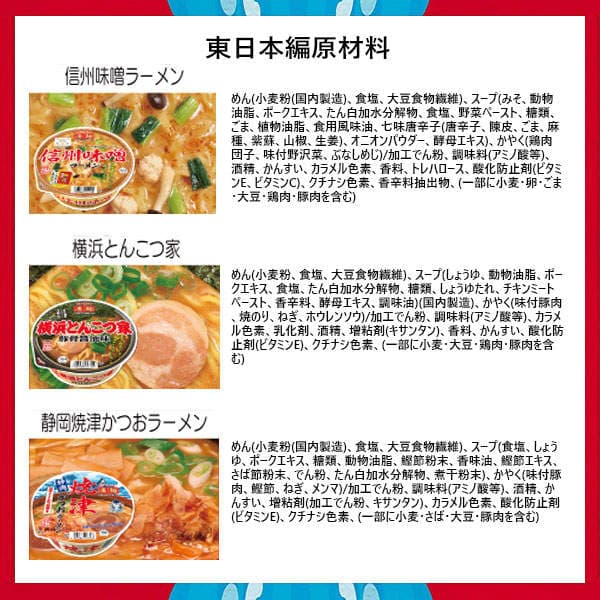 【賞味期限:25.05.04】ヤマダイ 凄麺 福箱ご当地ラーメン 西日本編 6食入＋東日本編 6食入 セット