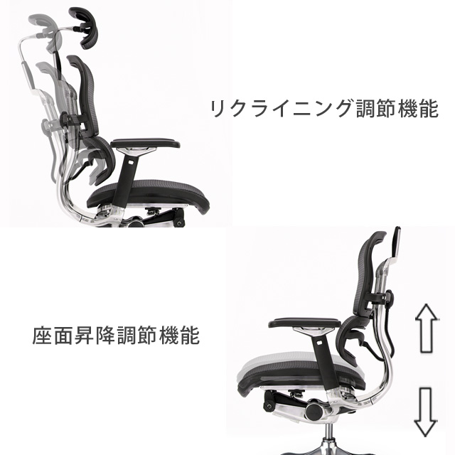 関家具 オフィスチェア エルゴヒューマン(Ergohuman) エルゴヒューマン