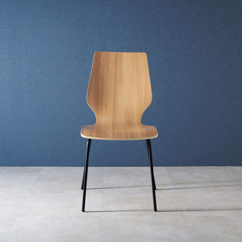 萩原 ダイニングチェア LAGO ナチュラル LC-4487NA