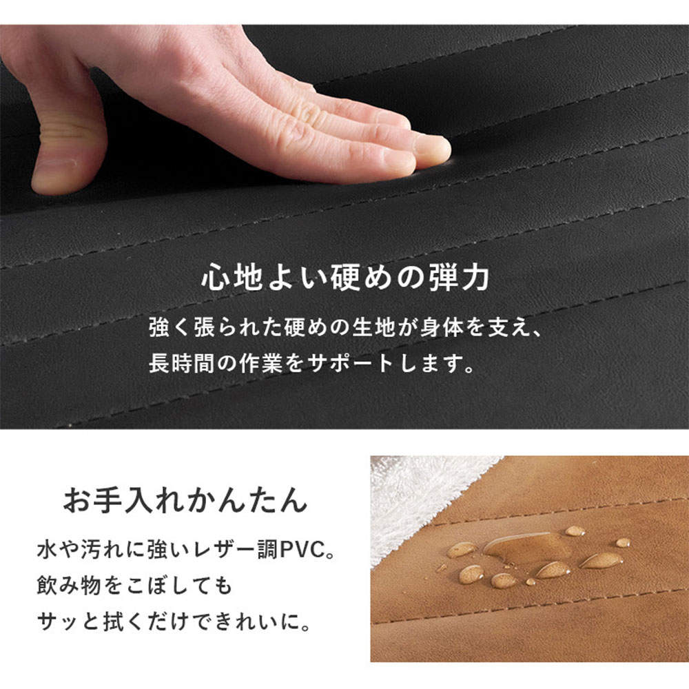 萩原 オフィスチェア ダークグレー LHC-4476DGY