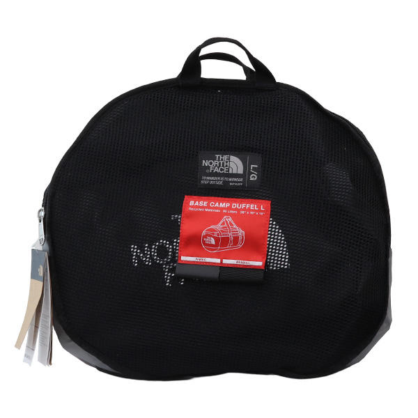 THE NORTH FACE バックパック BASE CAMP DUFFEL L ベースキャンプ ダッフル 95L ブラック ボストンバッグ ダッフルバッグ