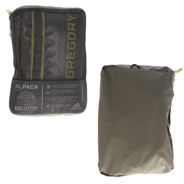 GREGORY グレゴリー ダッフルバッグ ALPACA アルパカ 60 60L ファーグリーン 147898A182