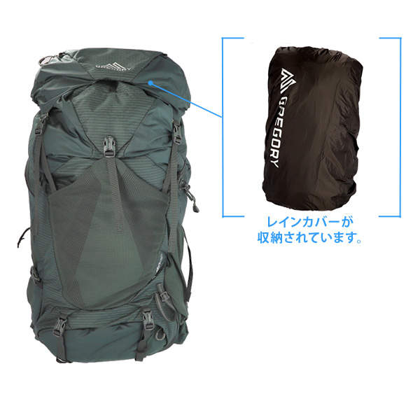 GREGORY グレゴリー バックパック PARAGON パラゴン 50 50L M/L カスケードグリーン 1530288884