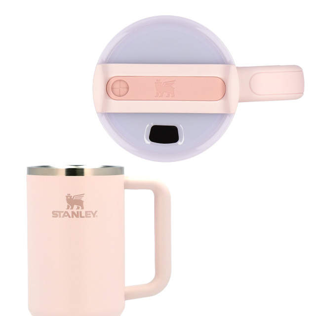 STANLEY スタンレー The Quencher H2.O FlowState Tumbler 真空 スリムクエンチャー ローズクオーツ 1.18L 40oz