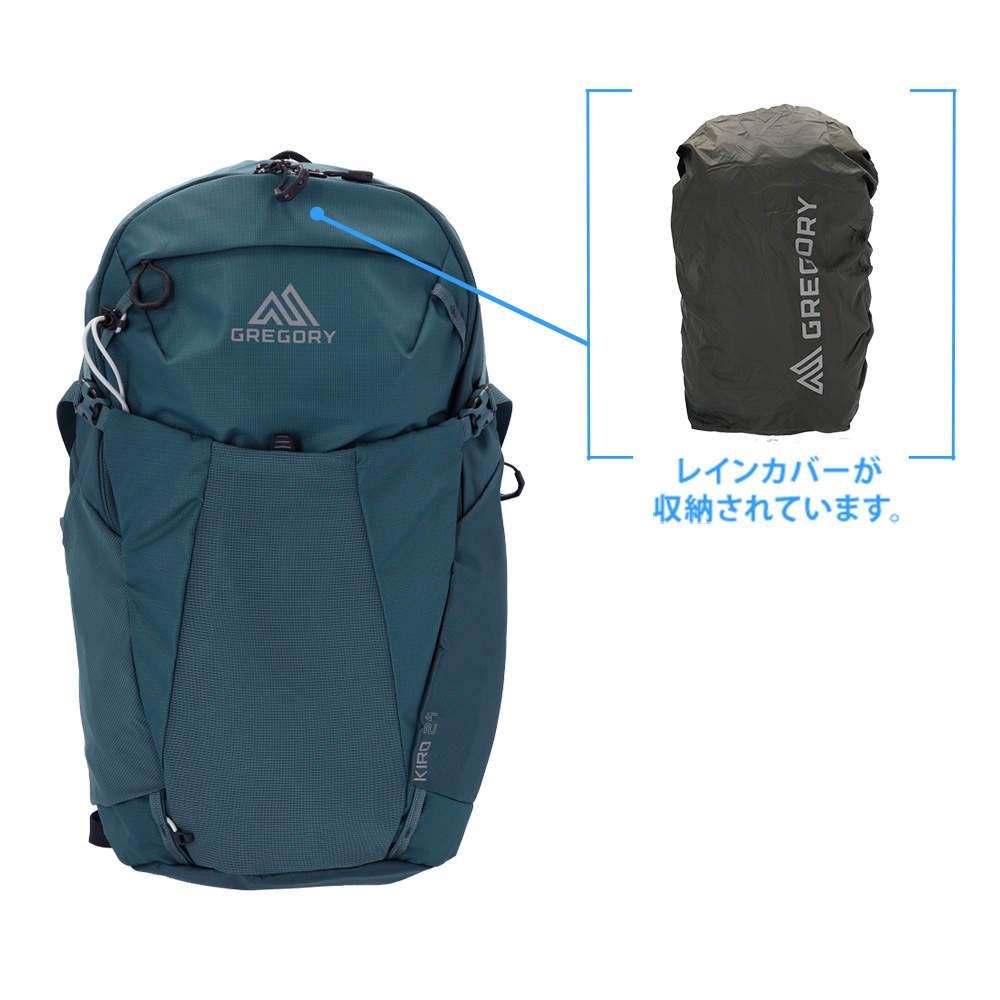 GREGORY グレゴリー バックパック KIRO キロ 24 24L ミネラルティール 153039D829