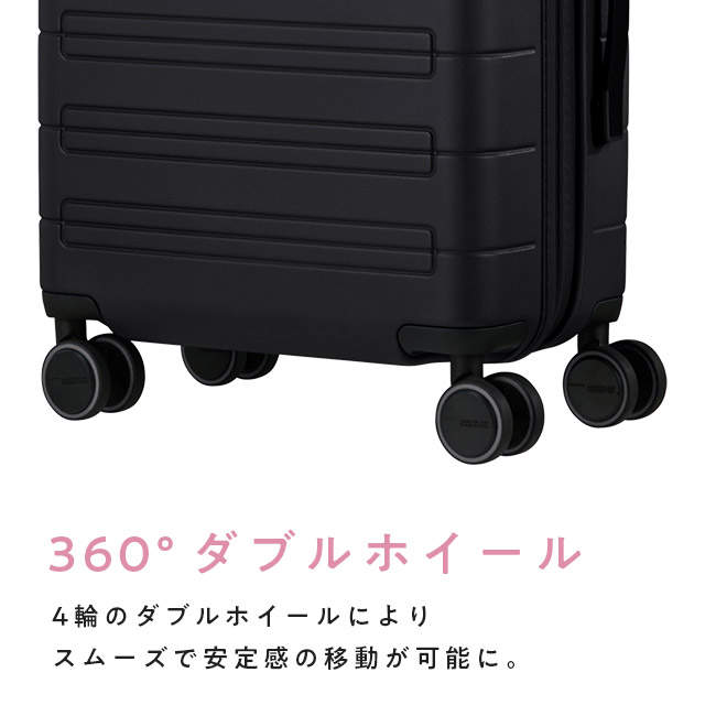Samsonite スーツケース American Tourister NOVASTREAM Spinner アメリカンツーリスター ノヴァストリーム スピナー 77cm EXP パステルブルー 139277-8365【他商品と同時購入不可】