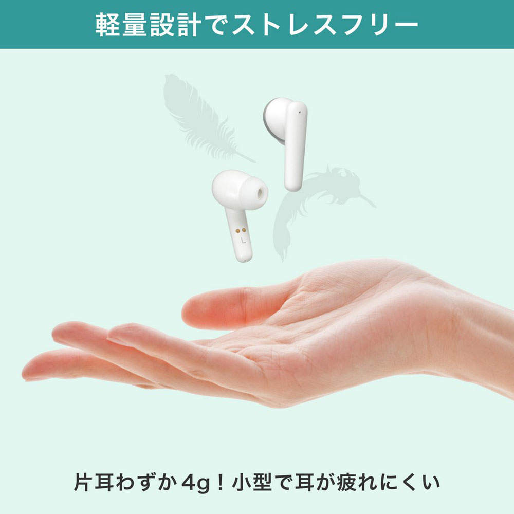 ELPA 集音器 イヤリスチャージ イヤホン型 両耳用 密閉型 AS-E002