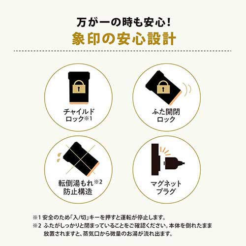 象印マホービン STAN. (スタン) スチーム式加湿器 4.0L ブラック EE-FA50-BA