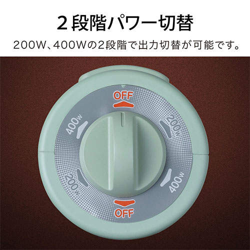 アラジン 電気ストーブ 遠赤グラファイトヒーター ホワイト AEH-G409N(W)