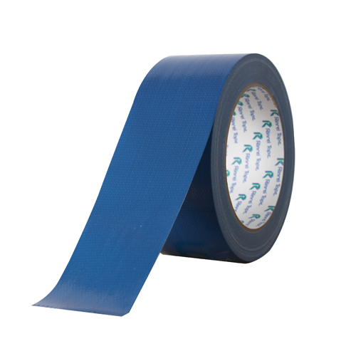 リンレイテープ カラー布粘着テープ 50mm×25m 1巻 赤 #384(赤): テープ