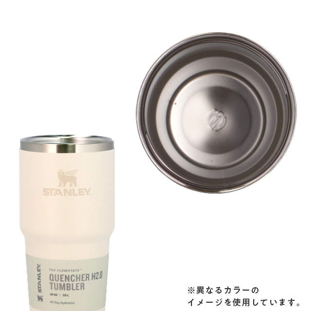 STANLEY スタンレー The Quencher H2.O FlowState Tumbler 真空 スリムクエンチャー ブラック 0.6L 20oz