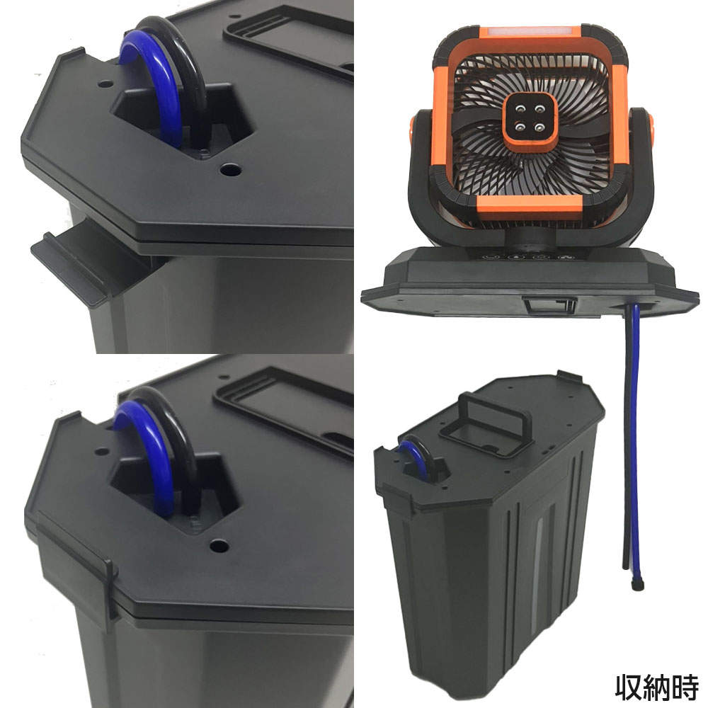 ポータブルミスト扇風機 ミストファン タンク10L