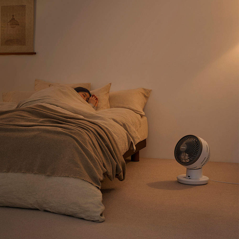 アイリスオーヤマ サーキュレーターアイ DC JET 上下左右首振り 45畳 ホワイト PCF-SDC18T-EC-W