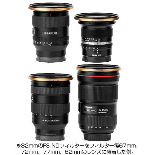 NiSi 円形フィルター SWIFT FS NDキット (8＋64＋1000) 67-82mm