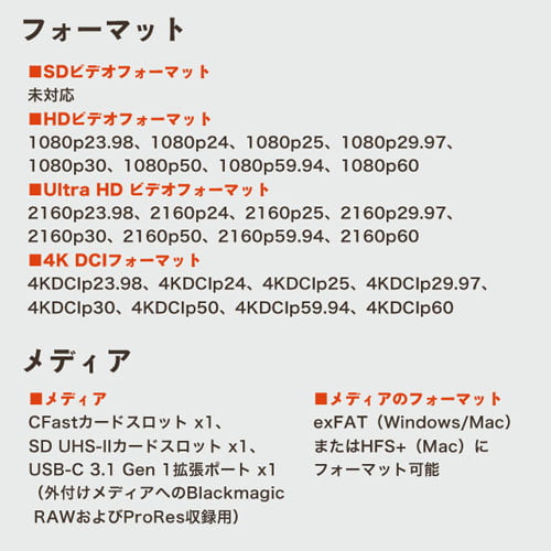 Blackmagic Design (ブラックマジック・デザイン) Blackmagic Pocket Cinema Camera 6K Pro CINECAMPOCHDEF06P