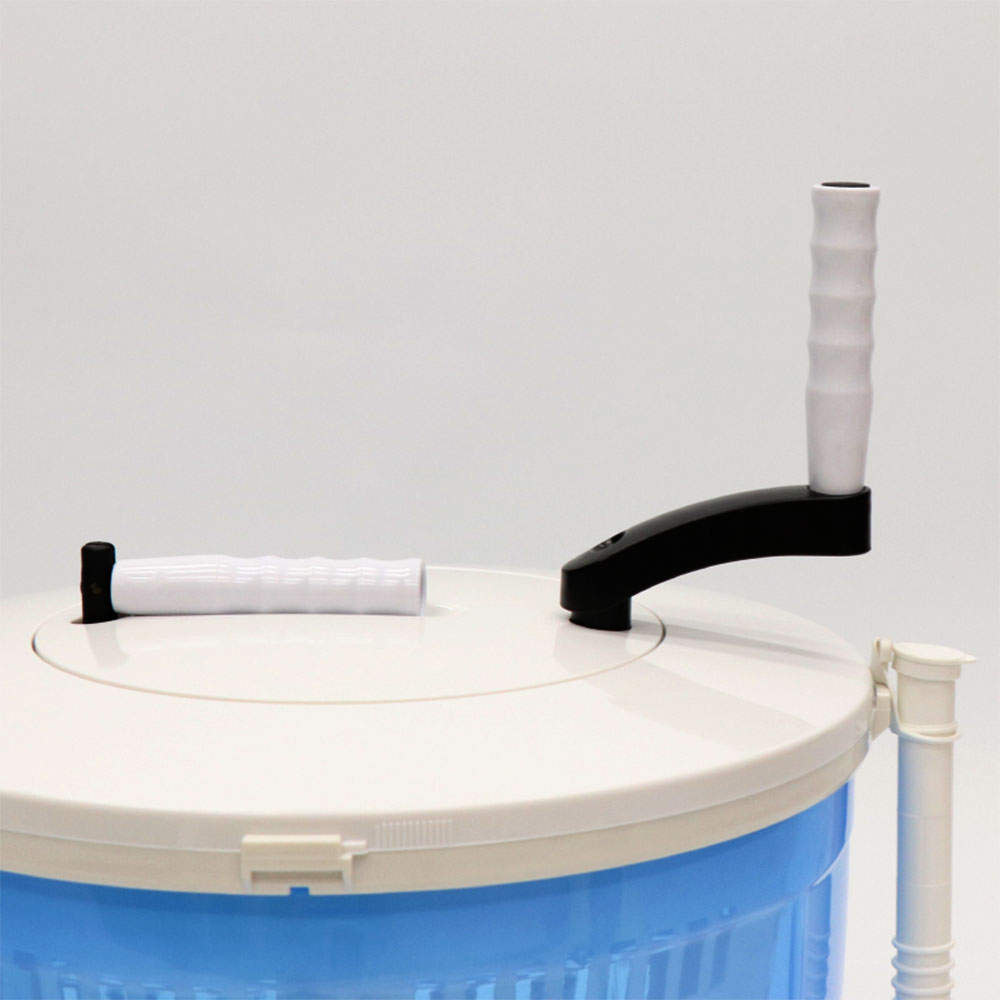 HIRO 手動洗濯機 手回し洗濯機 10L HED-5666