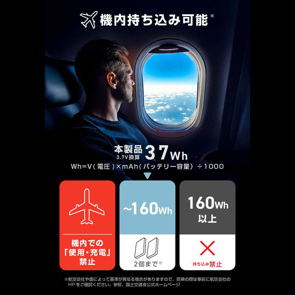 エレコム モバイルバッテリー 半固体 ケーブル一体型 10000mAh 35W Type-C 1ポート PSE認証 EC-C59MN