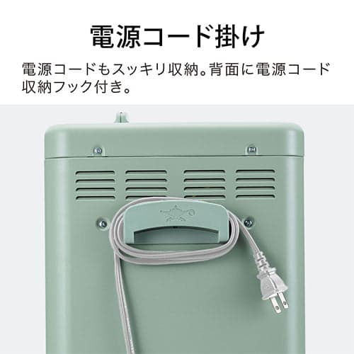 アラジン 電気ストーブ 遠赤グラファイトヒーター ホワイト AEH-G1000A(W)