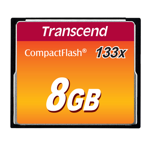 トランセンド 記録メディア コンパクトフラッシュカード133x 8GB TS8GCF133: