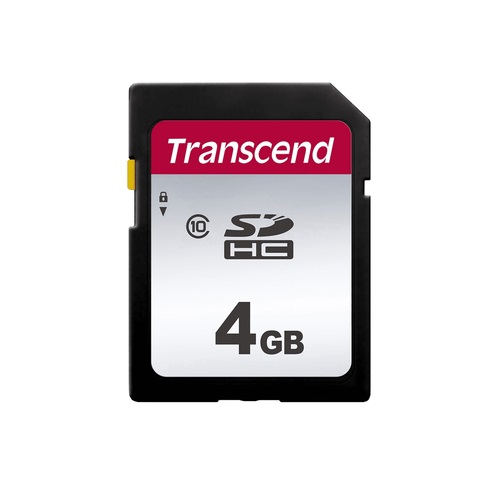 トランセンド SDカード UHS-I U1 4GB TS4GSDC300S: