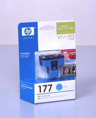 HP 純正インク HP177(C8771HJ) HP177シリーズ シアン: