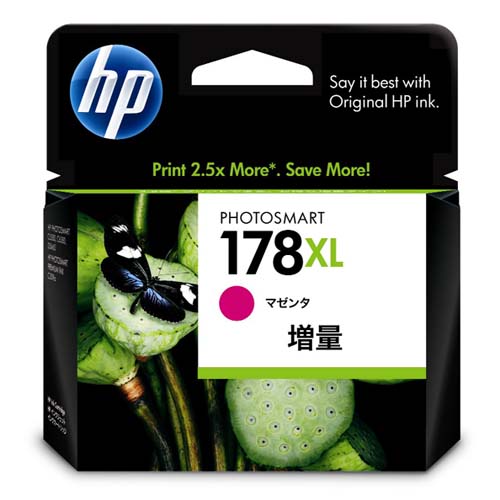 HP 純正インク HP178XL(CB324HJ) HP178シリーズ 増量 マゼンタ: