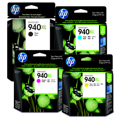 HP 純正インク HP940XL HP940シリーズ 4色セット:
