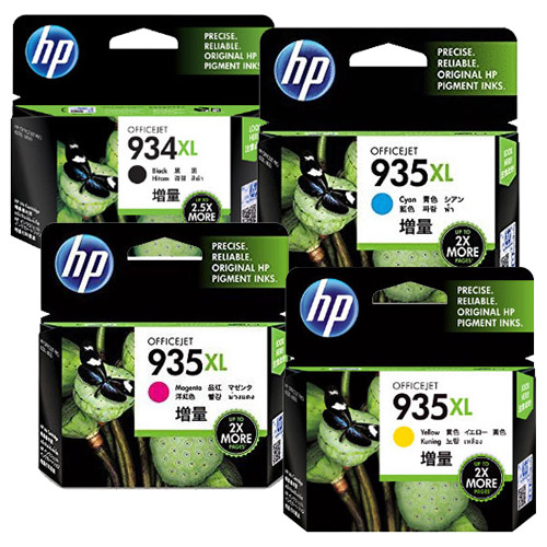 HP 純正インク HP934XL＋935XL HP934/935シリーズ 4色セット: