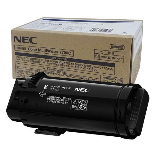 NEC トナーカートリッジ PR-L7700C-19 純正品 大容量 ブラック 11000枚: