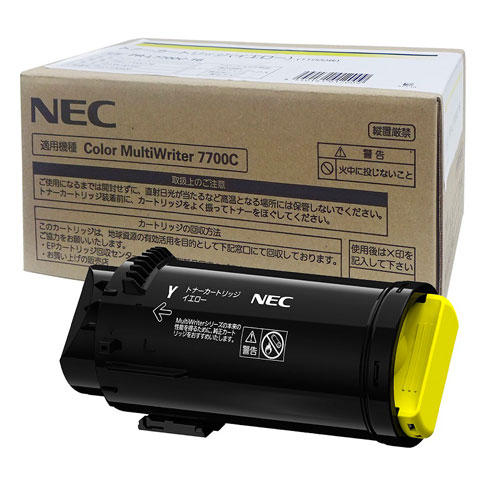 NEC トナーカートリッジ PR-L7700C-16 純正品 大容量 イエロー 11000枚:
