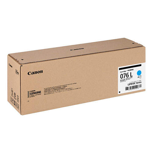 CANON トナーカートリッジ 076L 純正品 シアン 5000枚: