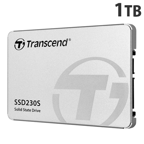 トランセンド SSD 1TB SATA-III 3D TLC搭載 2.5インチ アルミ筐体 TS1TSSD230S: