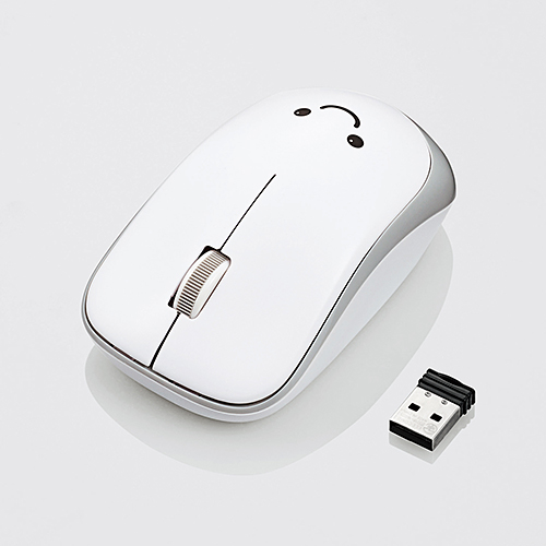 エレコム 無線マウス ENELOシリーズ ワイヤレス IRマウス 省電力 3ボタン ホワイト M-IR07DRWH: