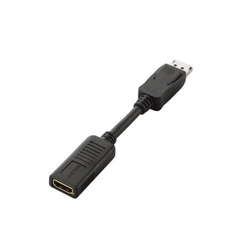 エレコム DisplayPort-HDMI変換アダプタ ブラック AD-DPHBK: