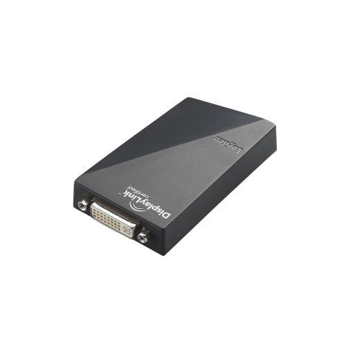 エレコム USB 2.0 ディスプレイアダプタ Full HD対応 ブラック LDE-WX015U: