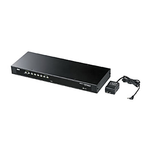 サンワサプライ PS/2 USB両対応パソコン自動切替器(8:1) SW-KVM8UP: