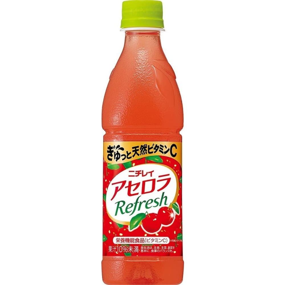 【賞味期限間近】アウトレット【賞味期限：26.07.11】ニチレイ アセロラリフレッシュ 430ml 24本: