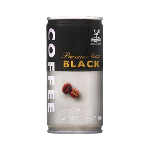【ワケあり品】【アウトレット】【賞味期限：25.01.31】神戸居留地 ブラックコーヒー 185g 30缶: