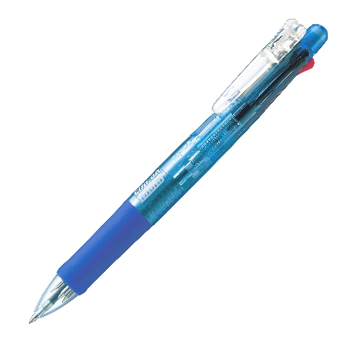 ゼブラ 多機能ペン クリップオンマルチ 青 B4SA1-BL: