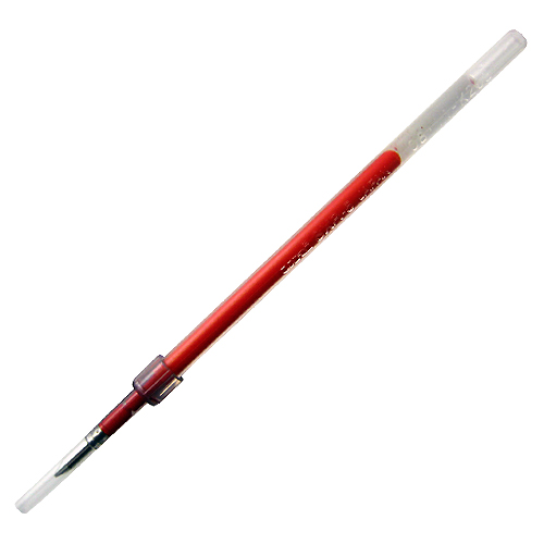 三菱鉛筆 油性ボールペン替芯 ジェットストリーム 単色用 SXR-5 0.5mm 赤 10本 SXR5.15: