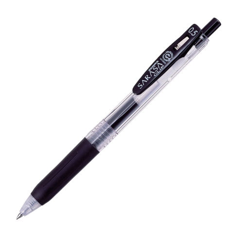 ゼブラ ジェルボールペン サラサクリップ 0.5mm 黒 JJ15-BK: